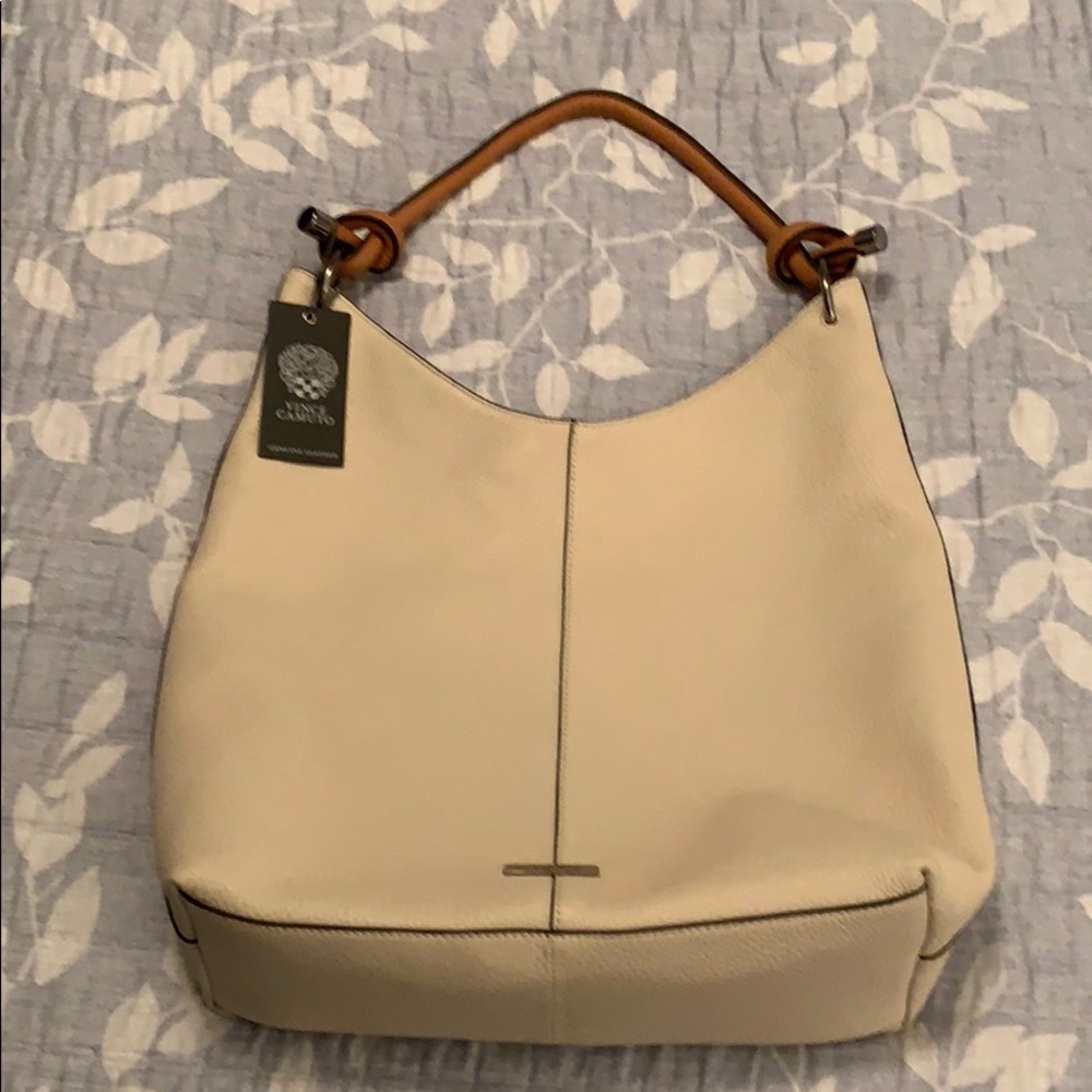 NWT: Vince Camuto Aubre Leather Hobo